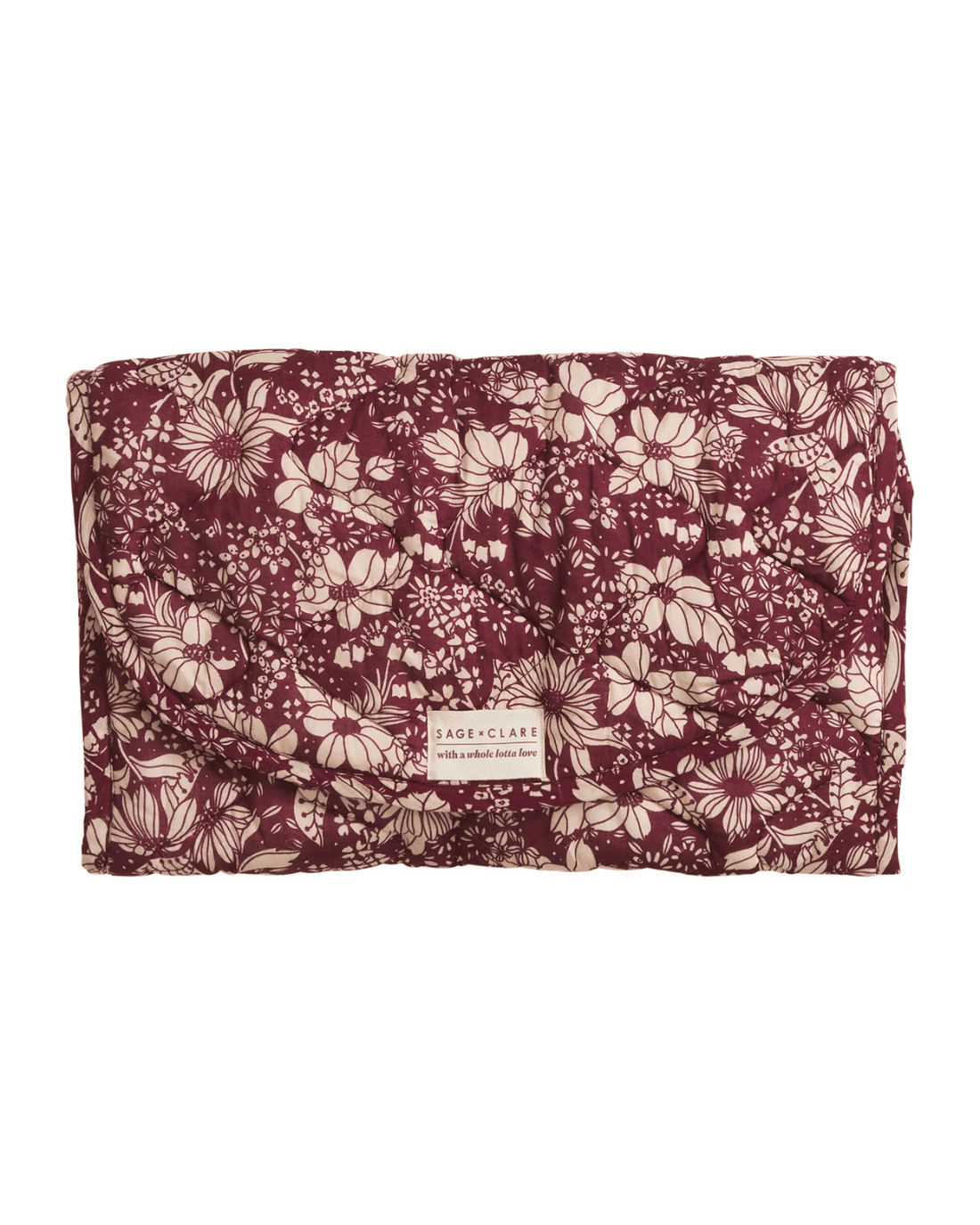 Sage &amp; Clare Evette Change Mat - Mahogany