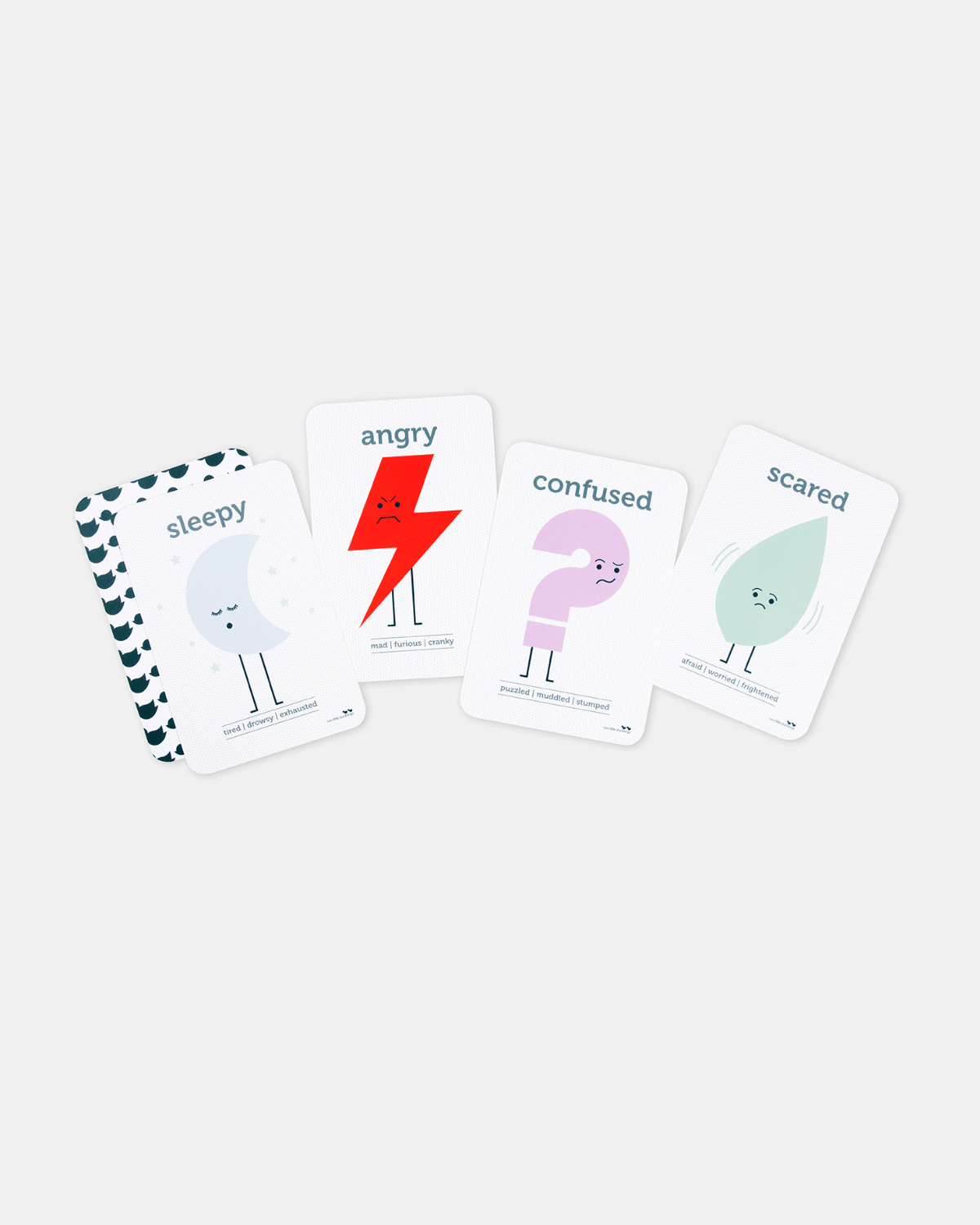 Feelings &amp; Emotions Flash Cards by Two Little Ducklings 