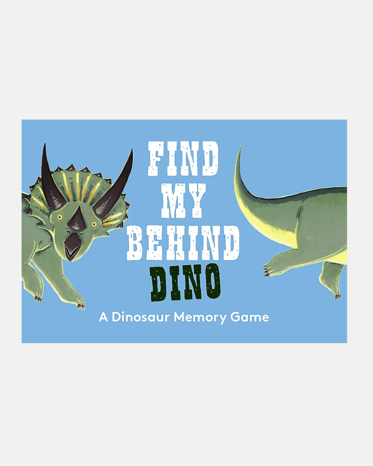 Find My Behind - Dinosaur Memory Game 