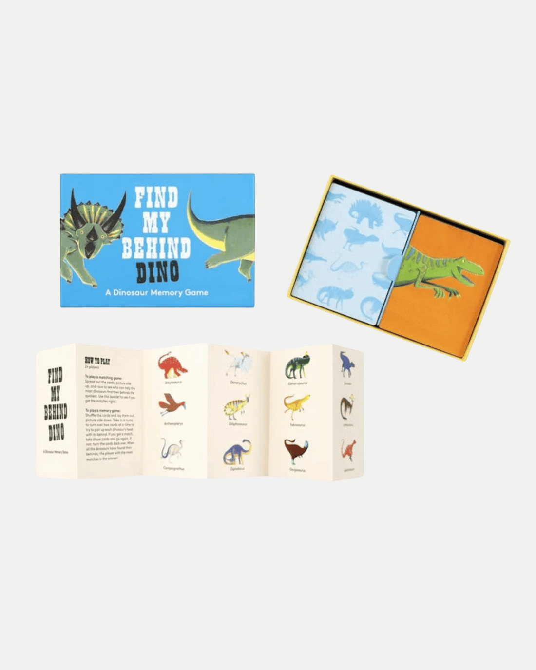 Find My Behind - Dinosaur Memory Game 