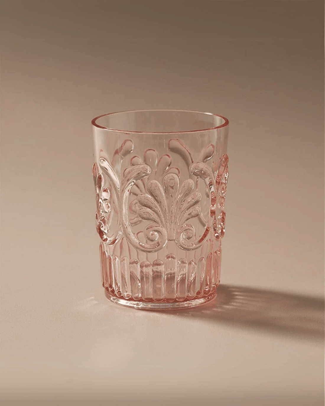Flemington Acrylic Tumbler by Indigo Love Collectors - Pale Pink