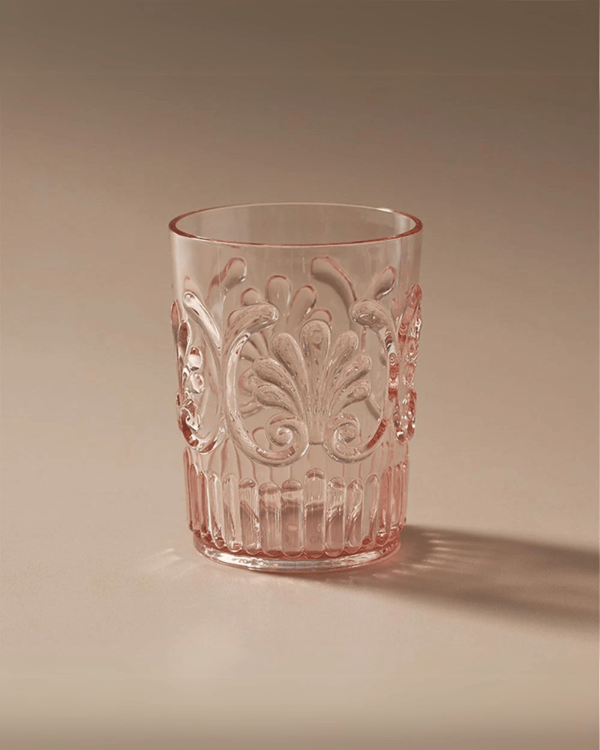 Flemington Acrylic Tumbler by Indigo Love Collectors - Pale Pink