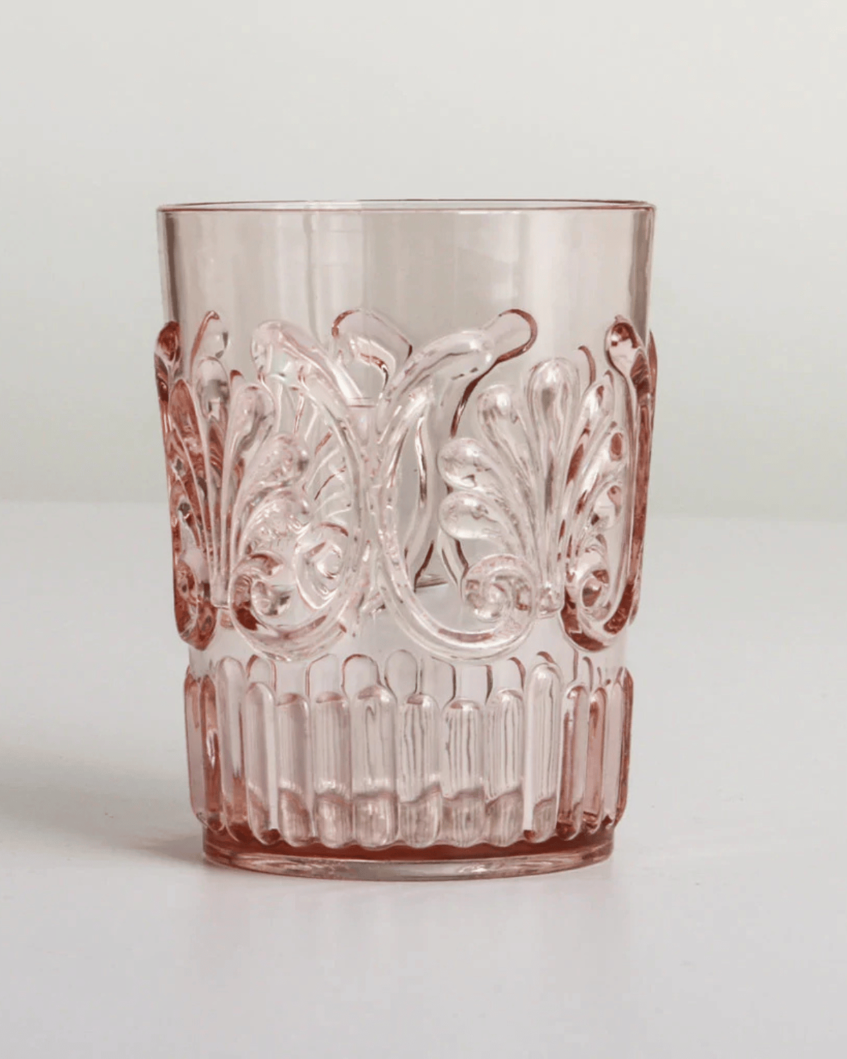 Flemington Acrylic Tumbler by Indigo Love Collectors - Pale Pink