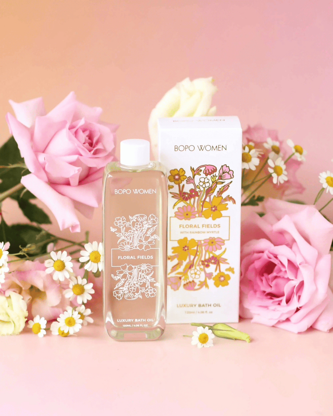 Floral Fields Luxury Bath Oil by Bopo Women