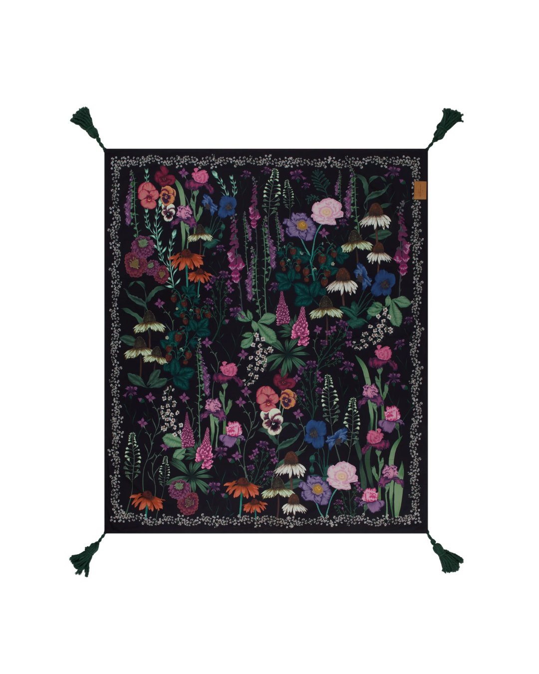 Flourish Picnic Rug - Clover by Wandering Folk
