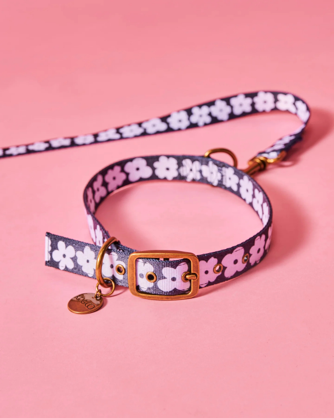 Flower Face Dog Collar by Kip &amp; Co