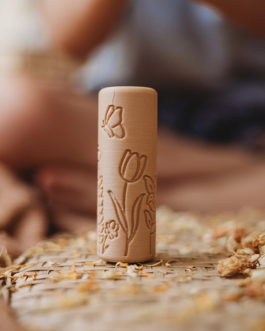 Flower Roller - Eco Pattern Playdough Roller by Kinfolk Pantry