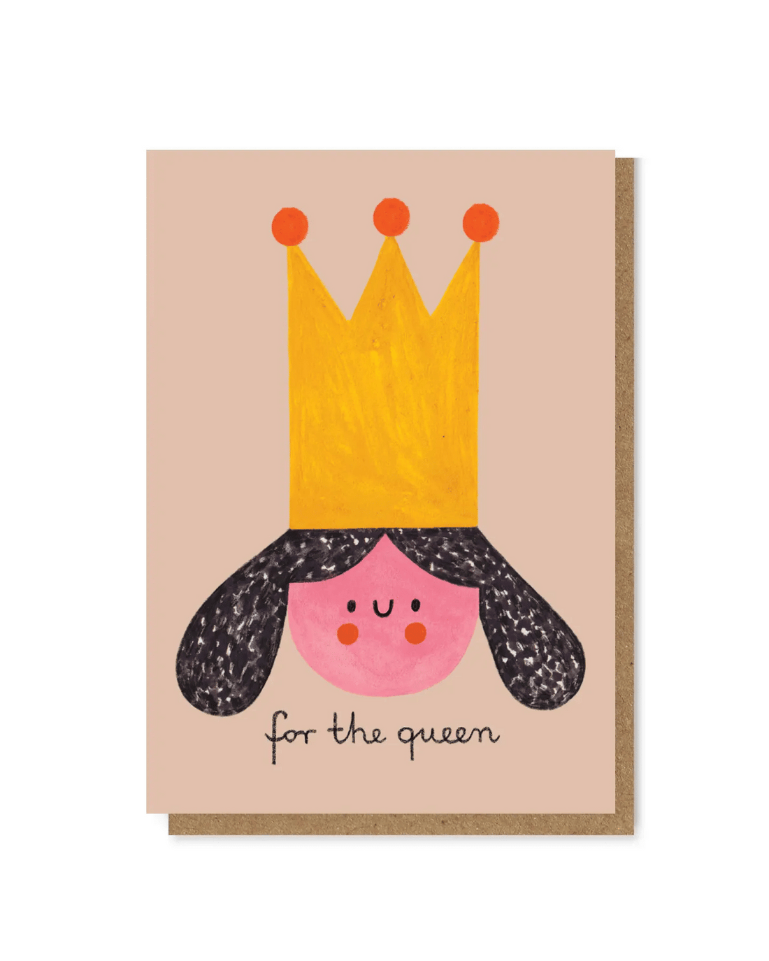For The Queen Card by Daria Solak Illustrations