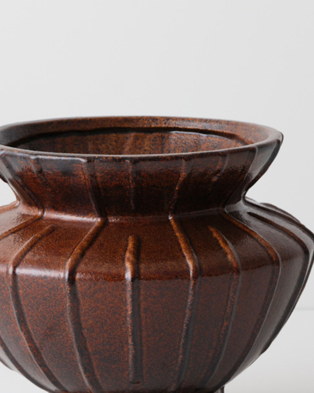 Forte Pot - Chocolate by Floral Interiors