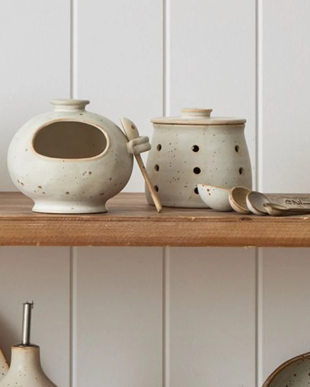 Francis Ceramic Garlic Keeper