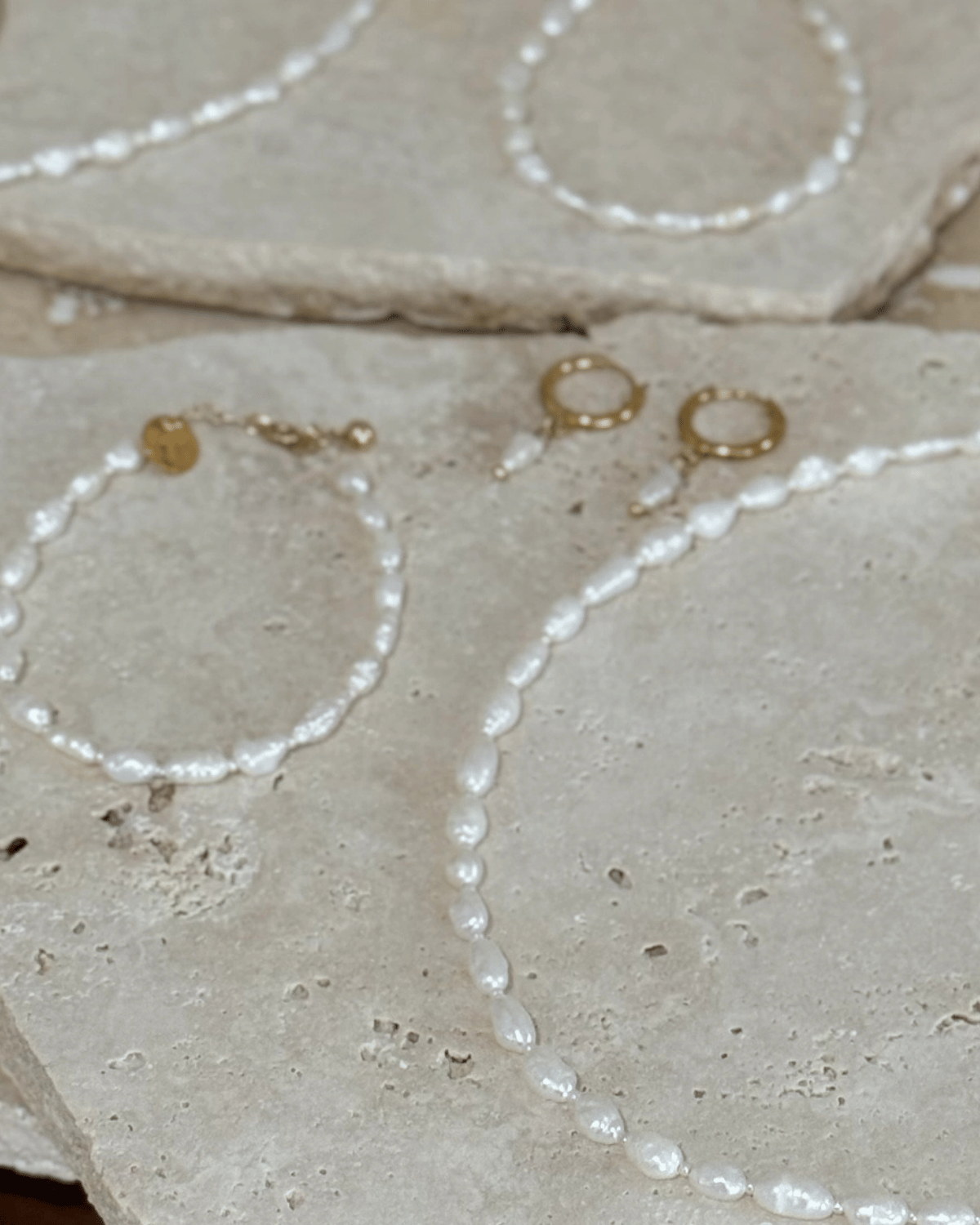 Luna.Foundling ❘ Freshwater Pearl Bracelet - Carmen (Adult) 