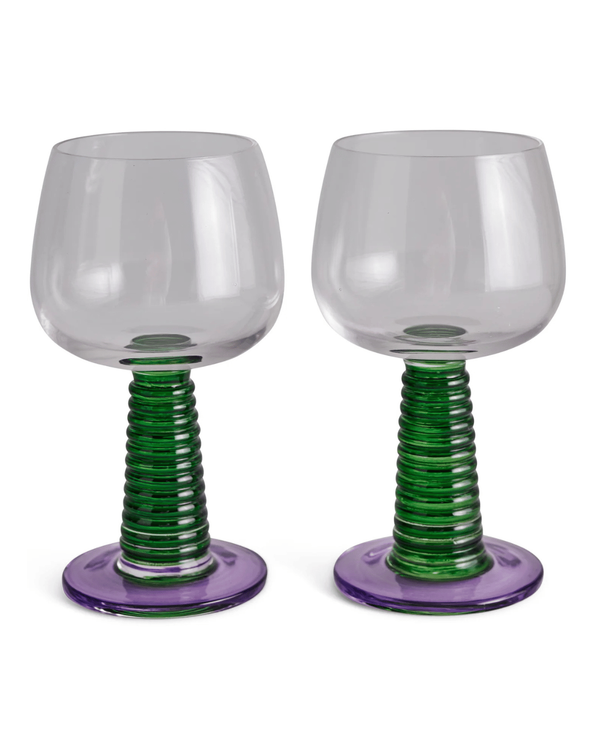 Garden Party Stalk Wine Glass (set of 2) by Kip&amp;Co