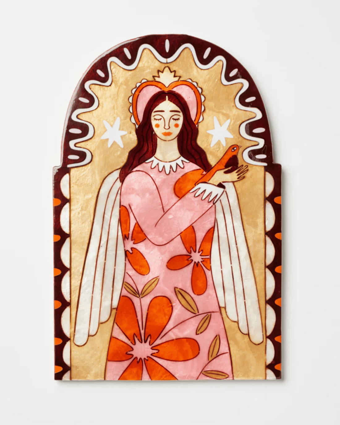 Gardienne Angel Mustard Wall Art by Jones &amp; Co 