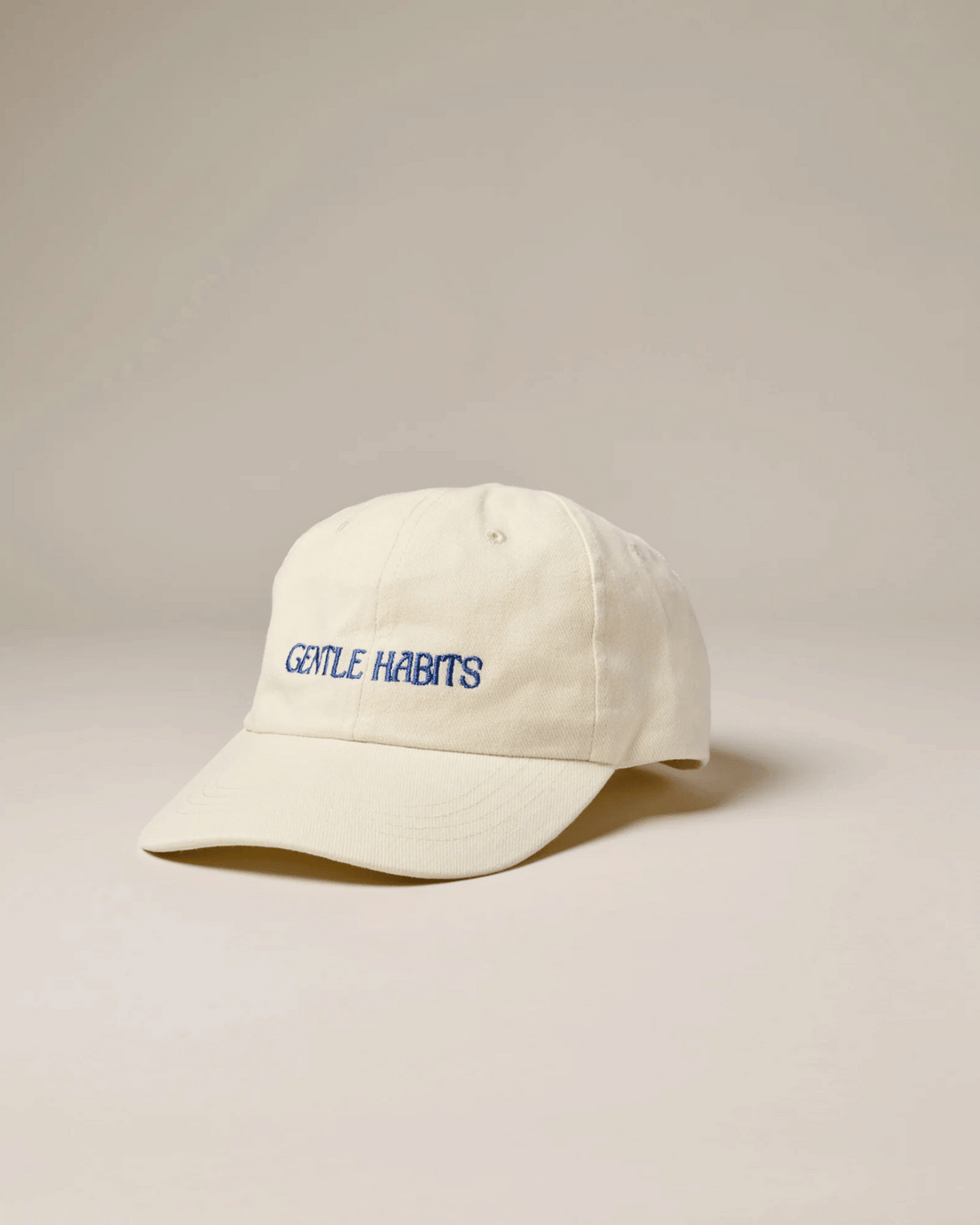 Gentle Habits Cap - Cream/Blue