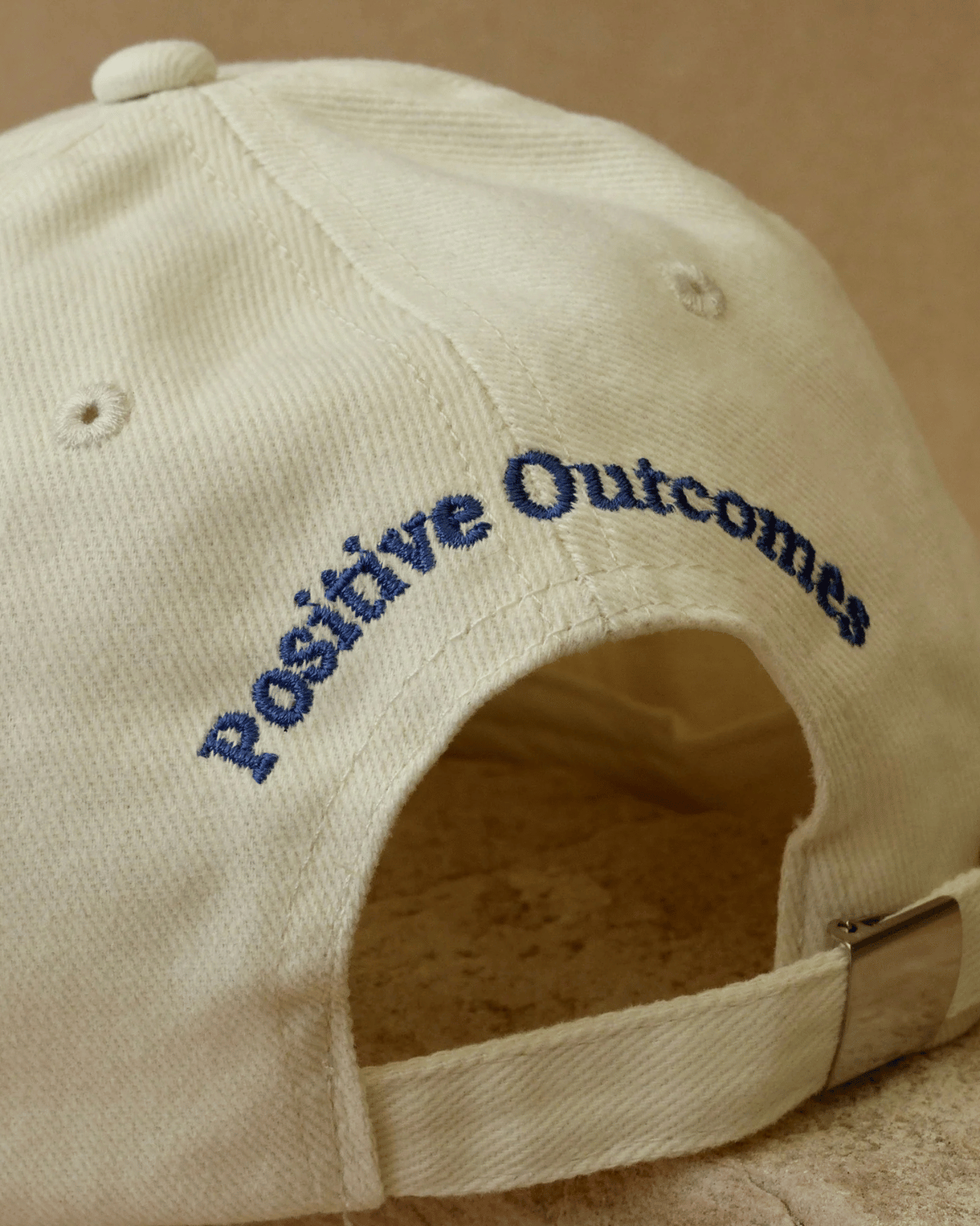 Gentle Habits Cap - Cream/Blue