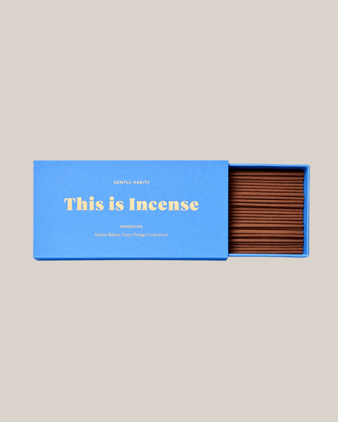 This is Incense by Gentle Habits - Immersion