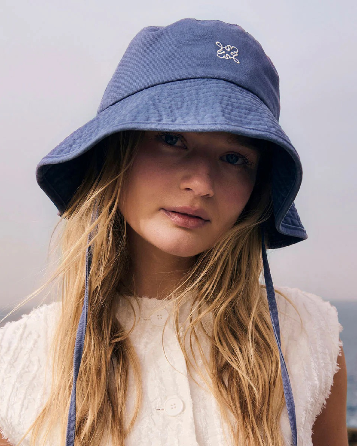 Golden Days Bucket Hat - French Blue
