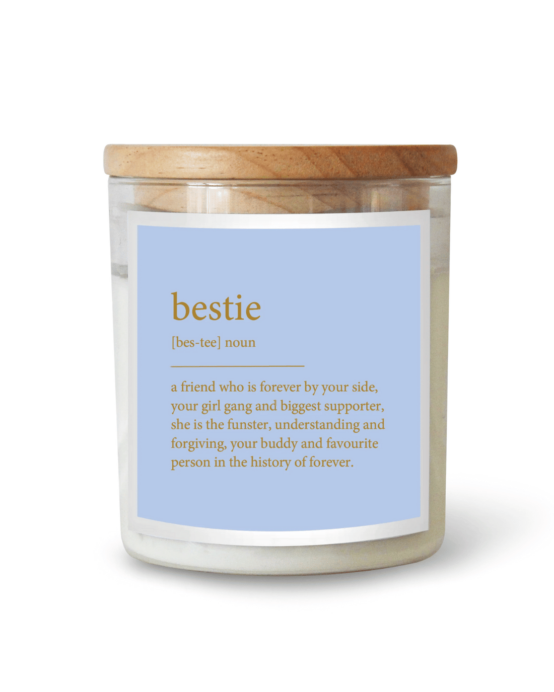 GOLDIE Dictionary Quote Candle - Bestie