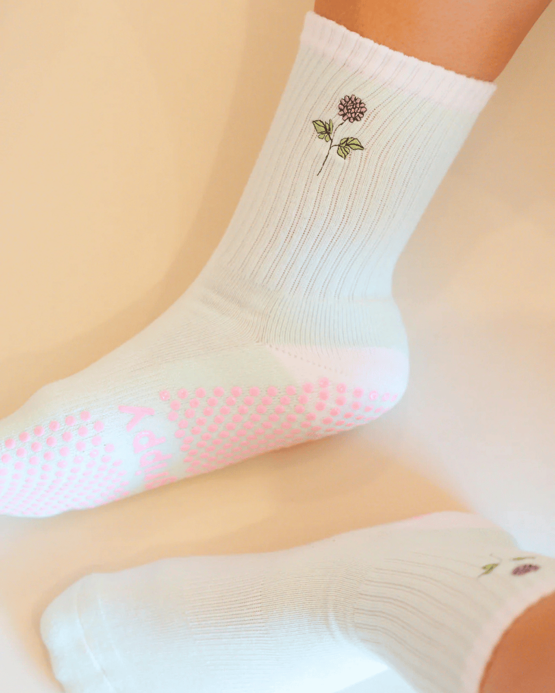 Grippy Socks - In bloom (Summer Dahlia)