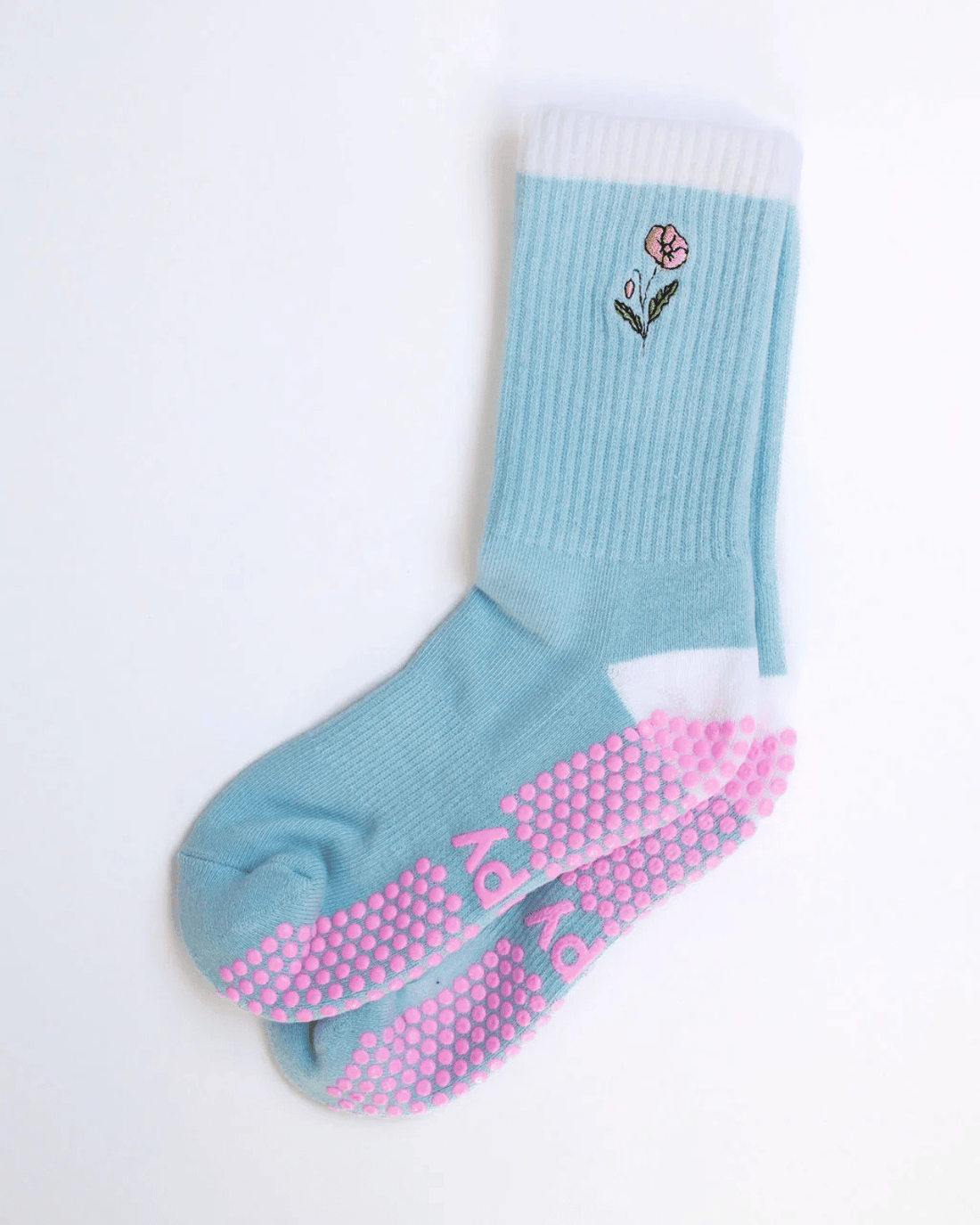 Grippy Socks - In bloom (Winter Poppy)