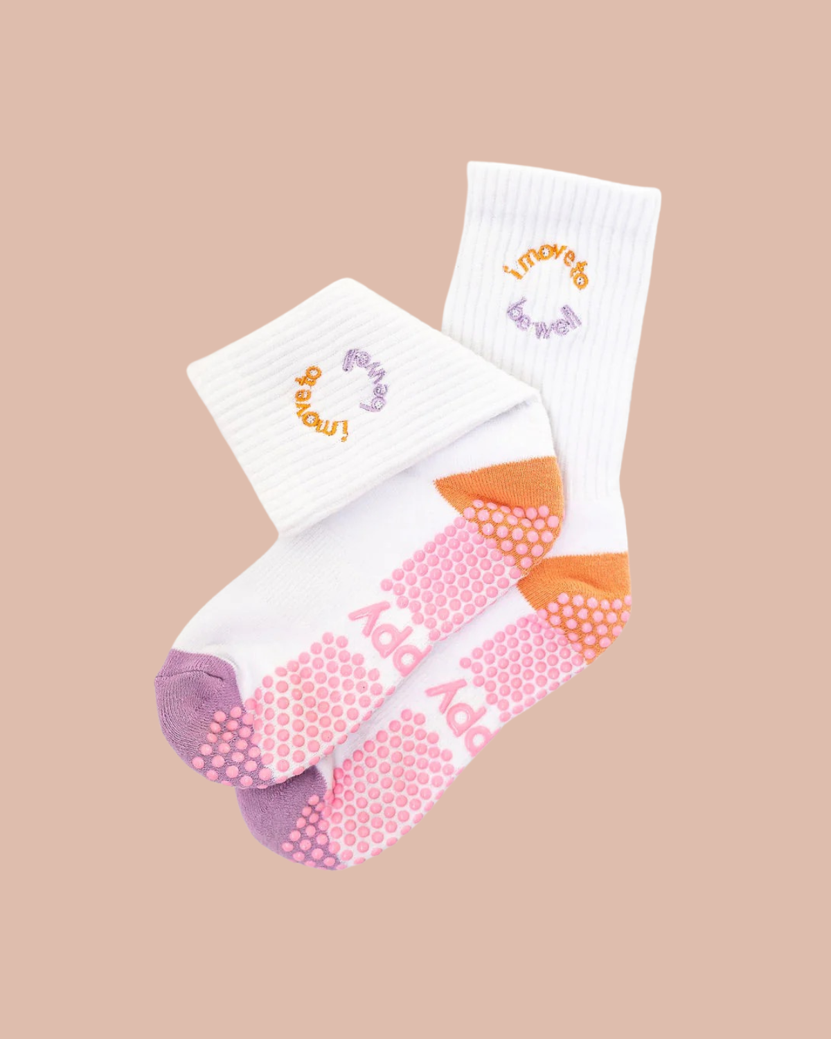 Pilates Grip Socks - &