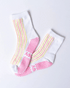 Grippy Socks - Grippy Socks - Neon Lights (Orange + Yellow) 
