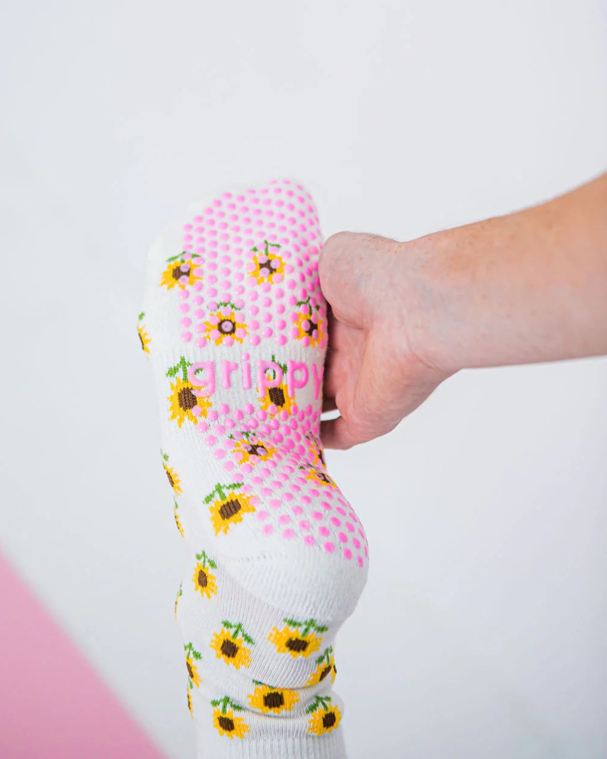 Sunflower Pilates Grip Socks 