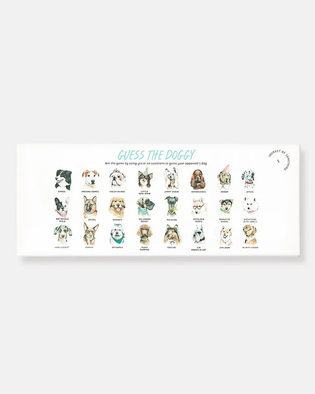 Guess the Doggy Board Game by Journey of Something 