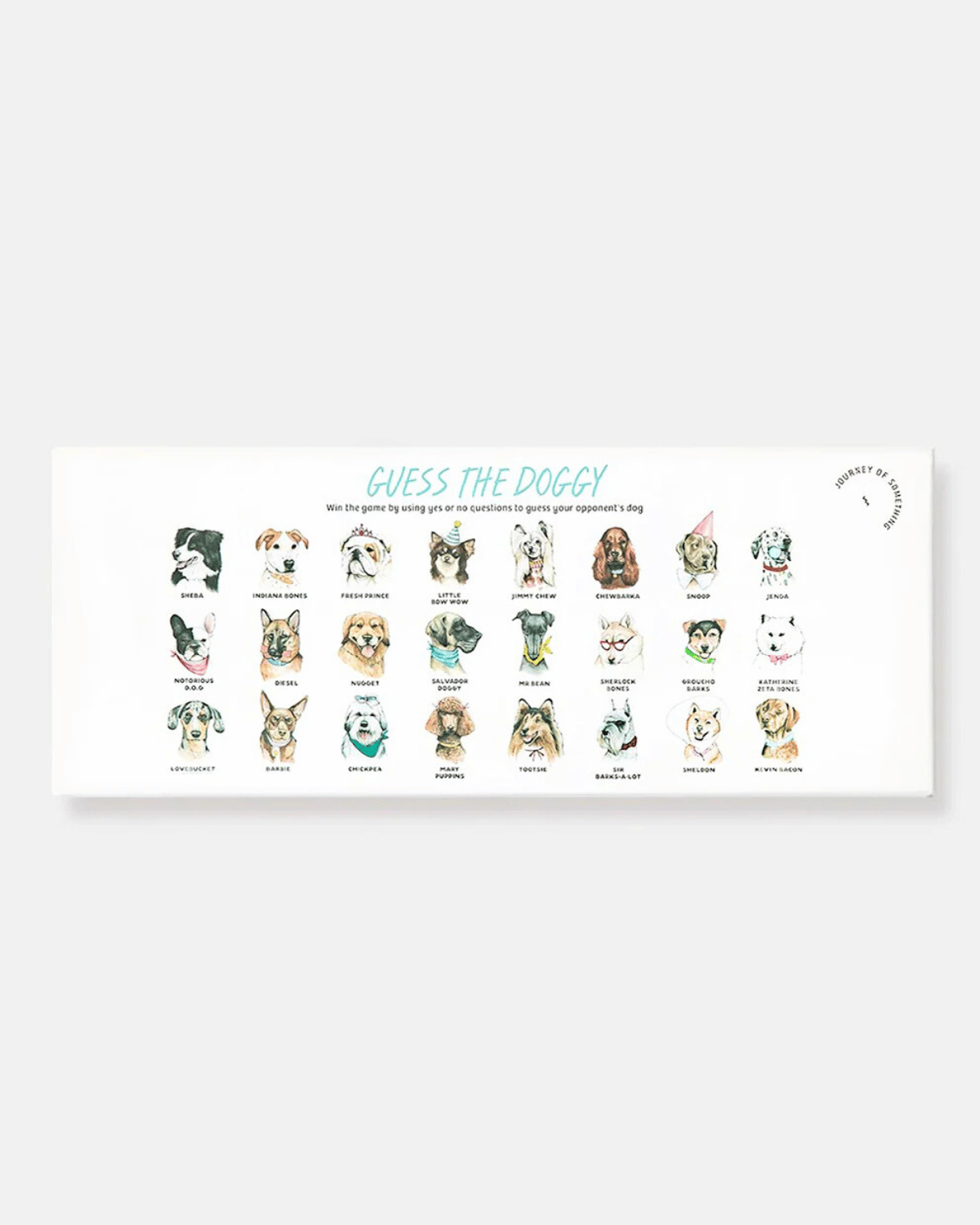Guess the Doggy Board Game by Journey of Something 