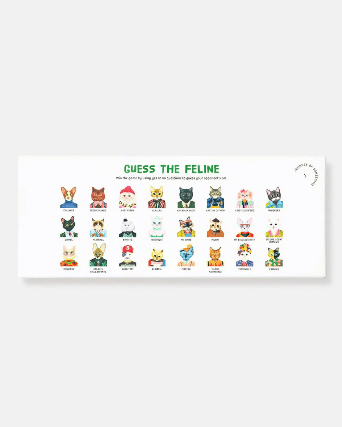 Guess the Feline Board Game by Journey of Something 