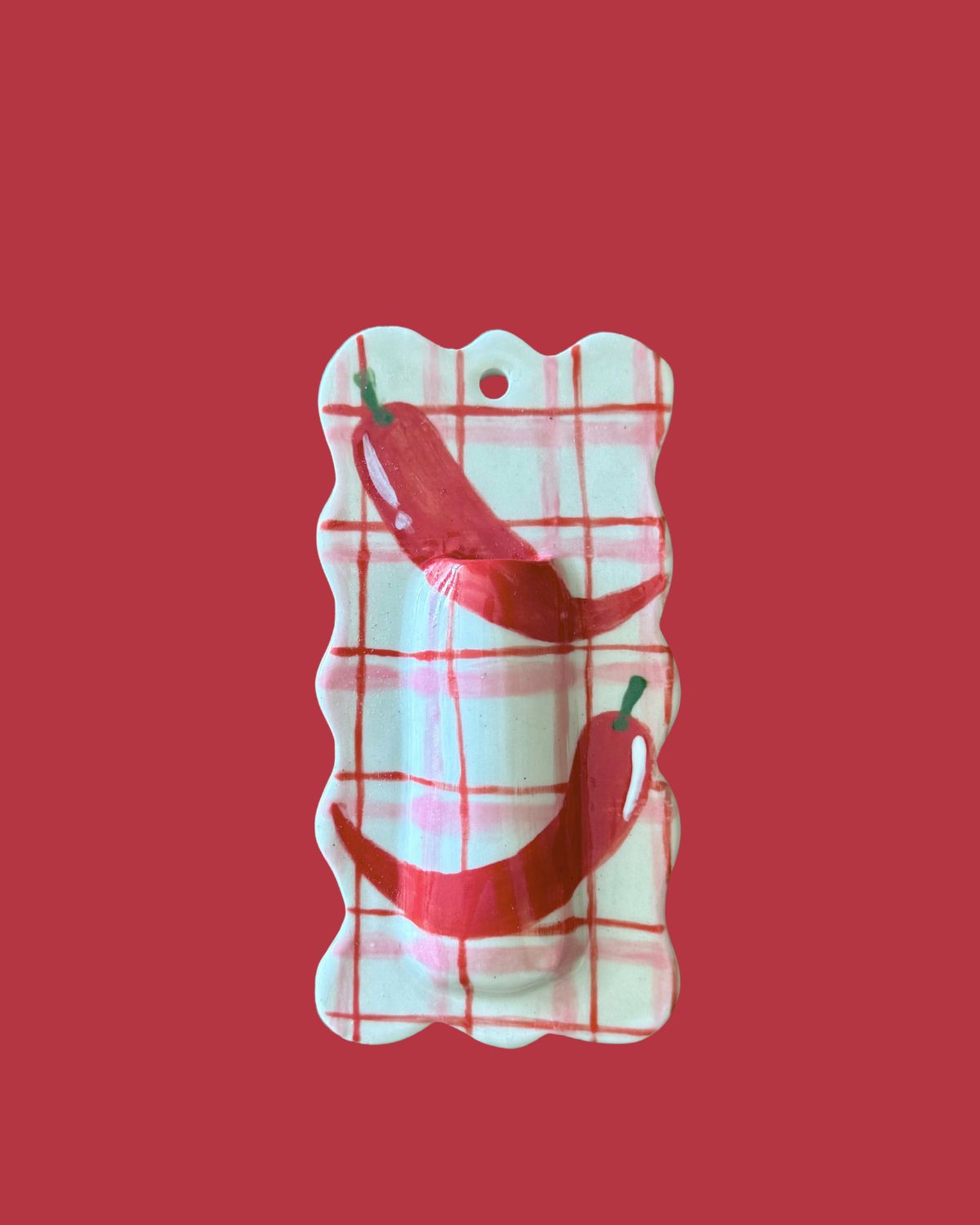 Hand Painted Mini Ceramic Wall Vase