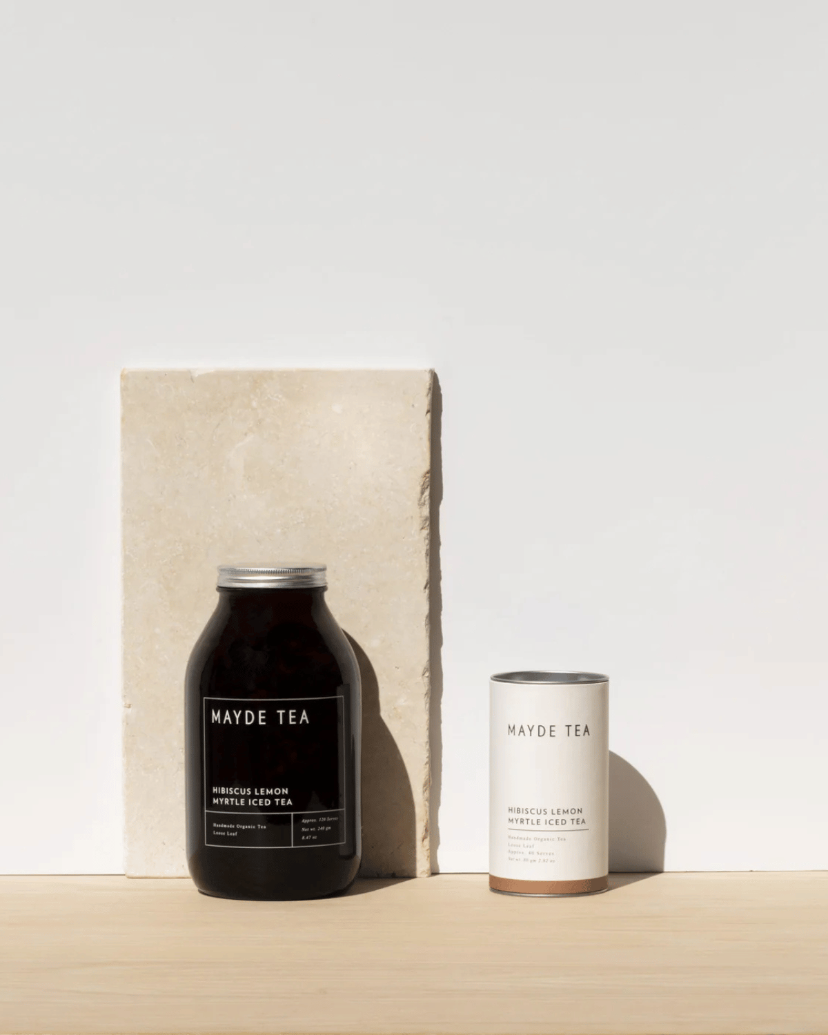 Hibiscus Lemon Myrtle Iced Tea by Mayde Tea - 40 Serve Tube 