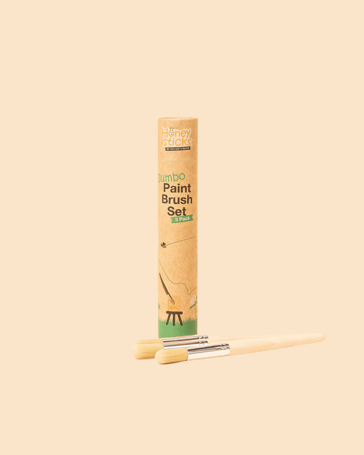 Honeysticks Jumbo Paint Brush Set  for Kids