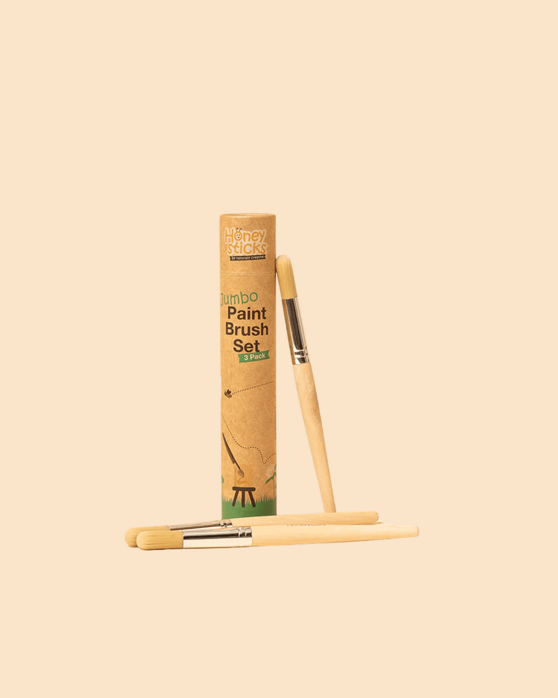 Honeysticks Jumbo Paint Brush Set  for Kids