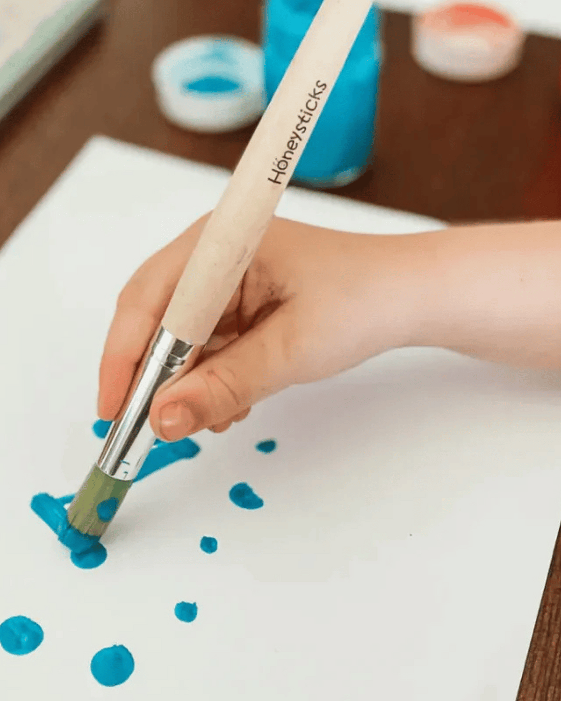 Honeysticks Jumbo Paint Brush Set  for Kids