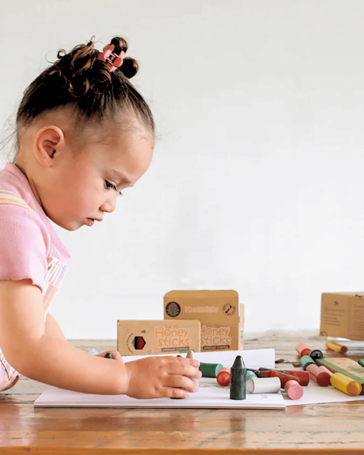Honeysticks Originals - Natural Beeswax Crayons (Pastel)