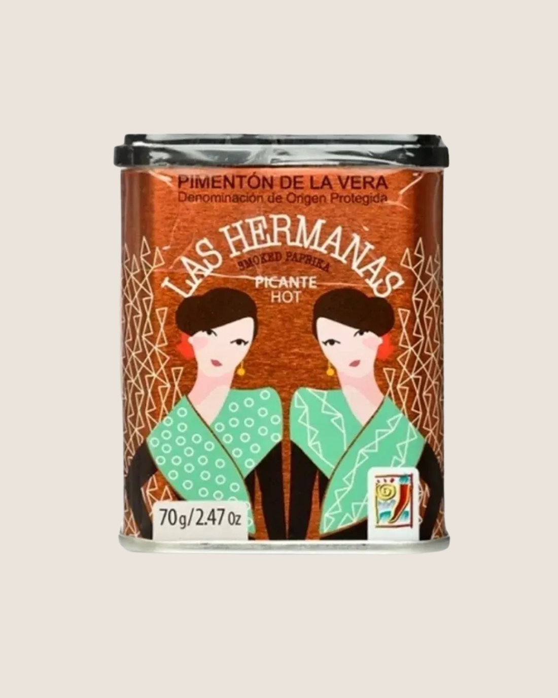 Hot Smoked Paprika (70g) by Las Hermanas 