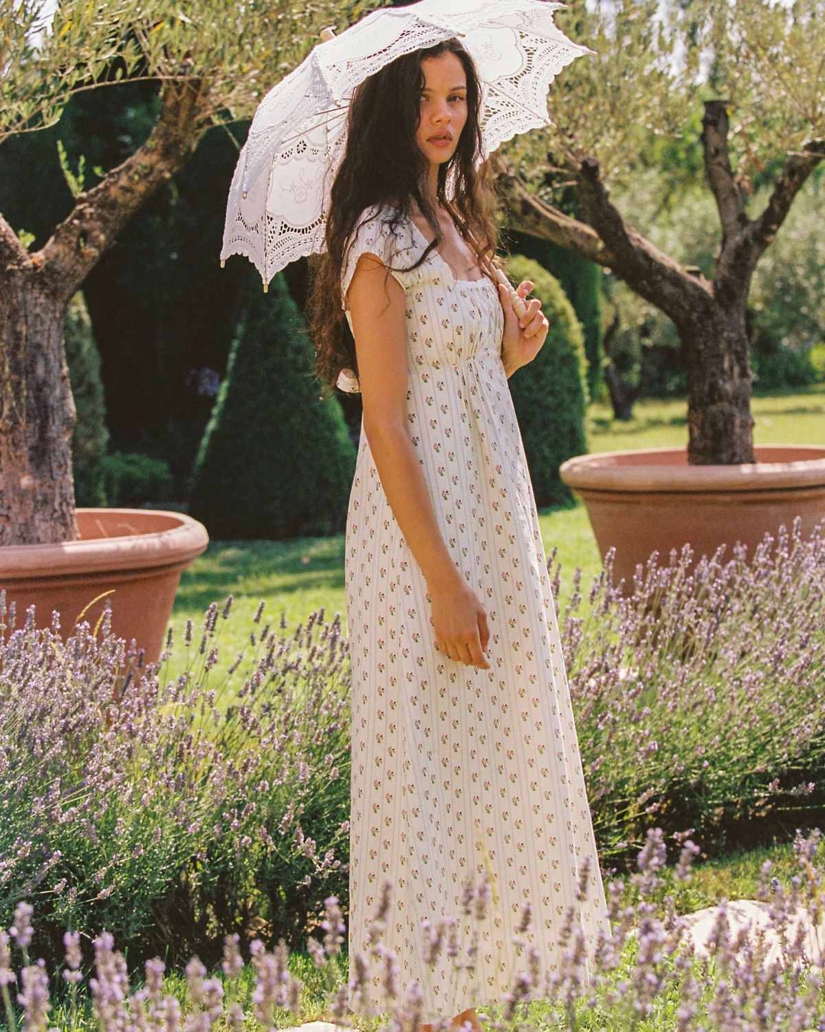 Irina Maxi Dress - Poppy Stripe