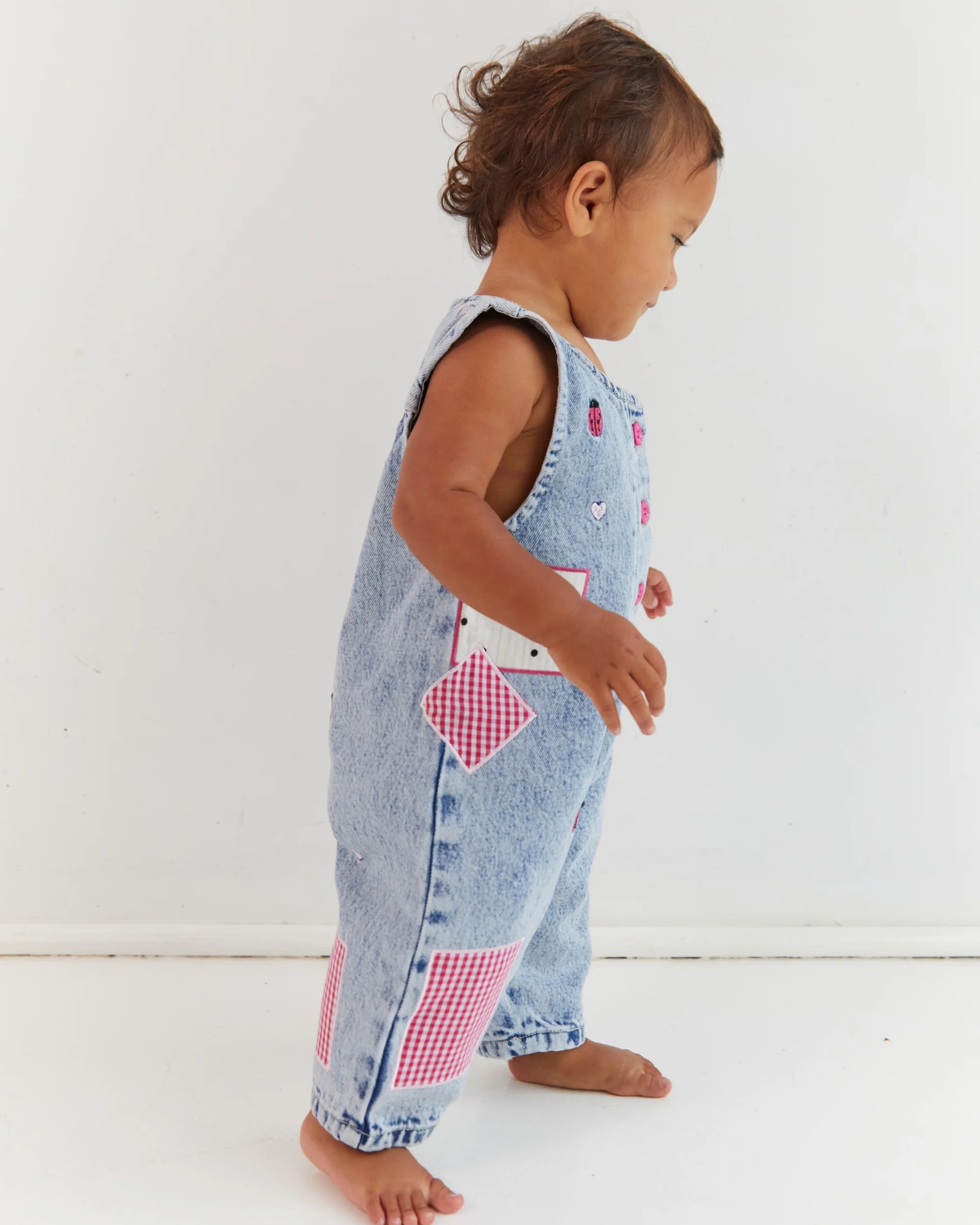 JNR Charlie Overalls - Lovebug by Juni 