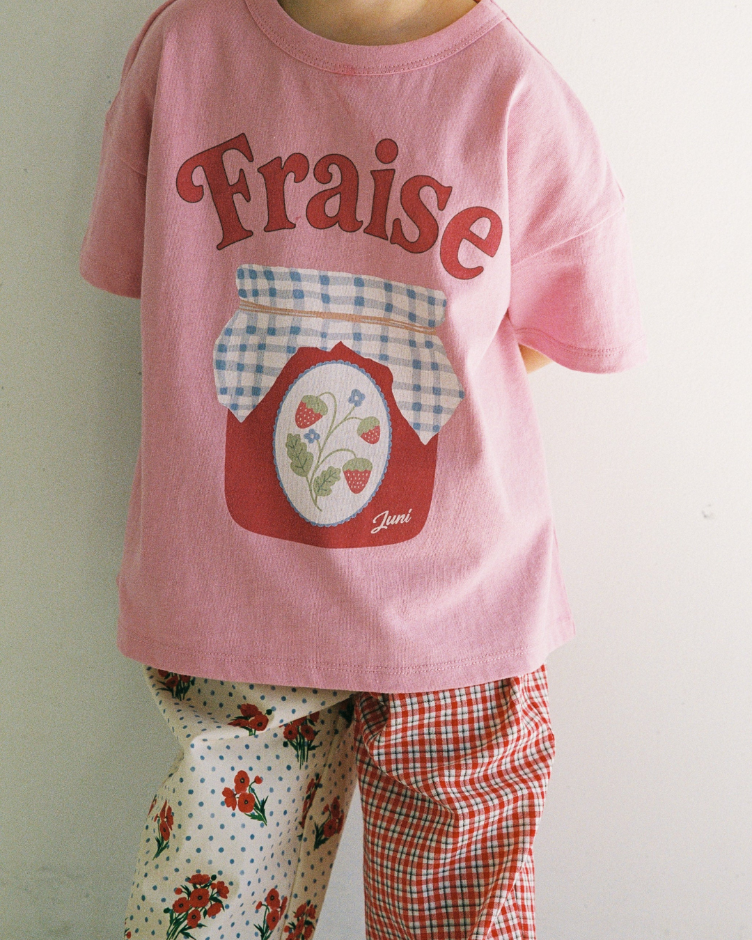 JNR Fraise Kids Tee by Juni 