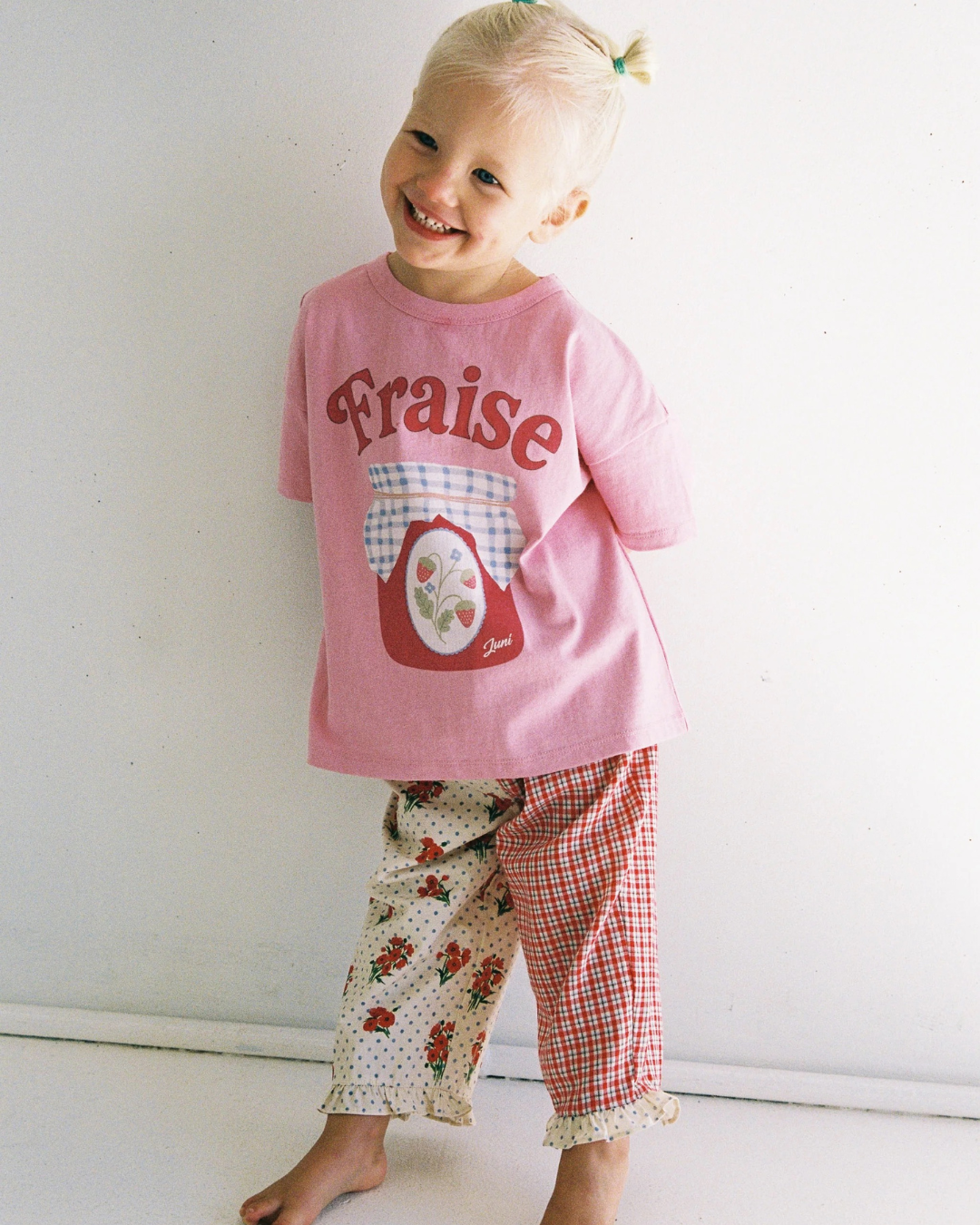 JNR Fraise Kids Tee by Juni 