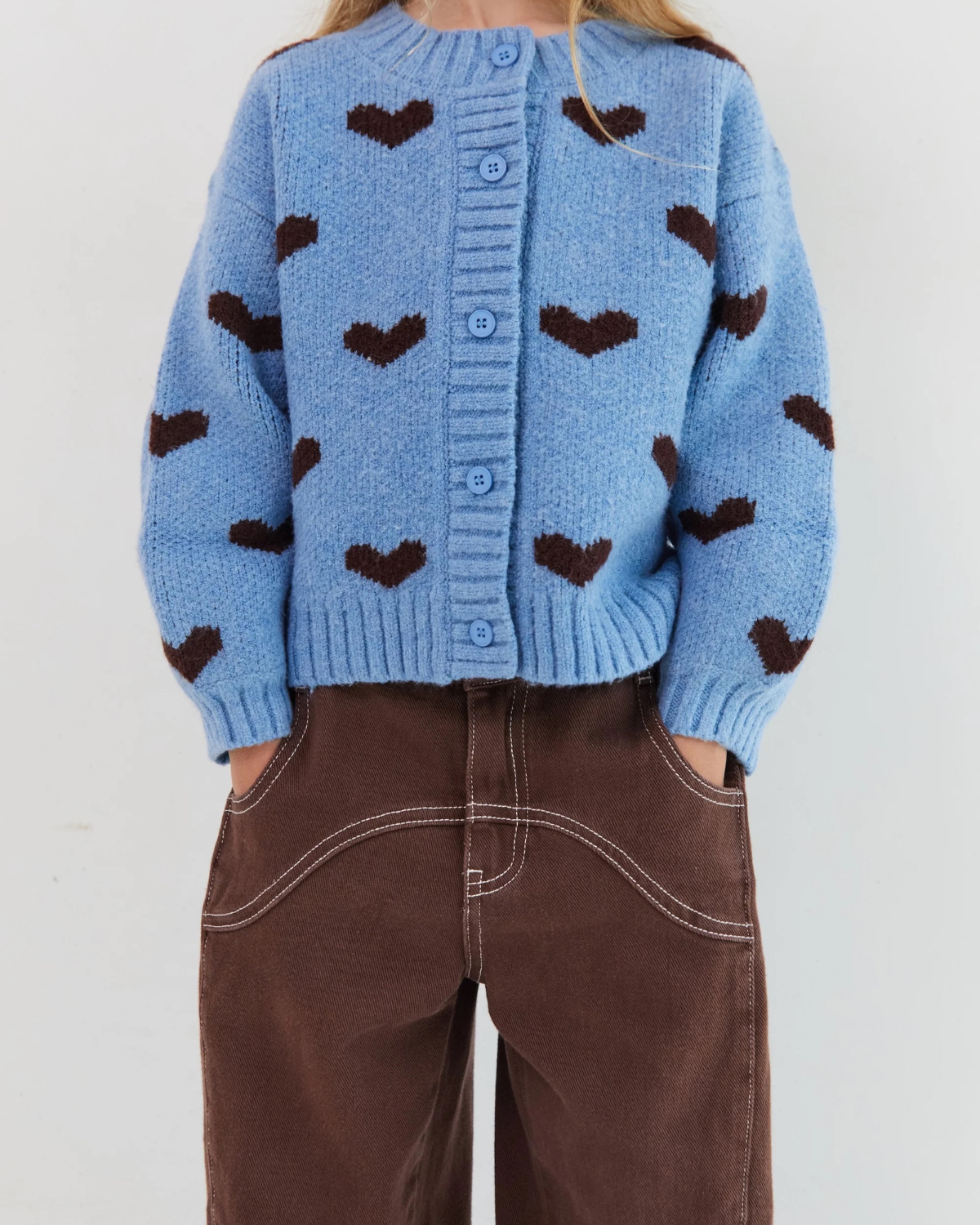 Sweetheart Cardigan - Hearts by Juni 