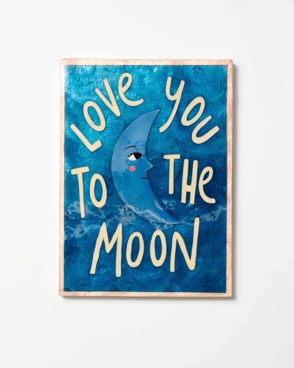 Fun House Tile - Love You to the Moon by Jones &amp; Co 