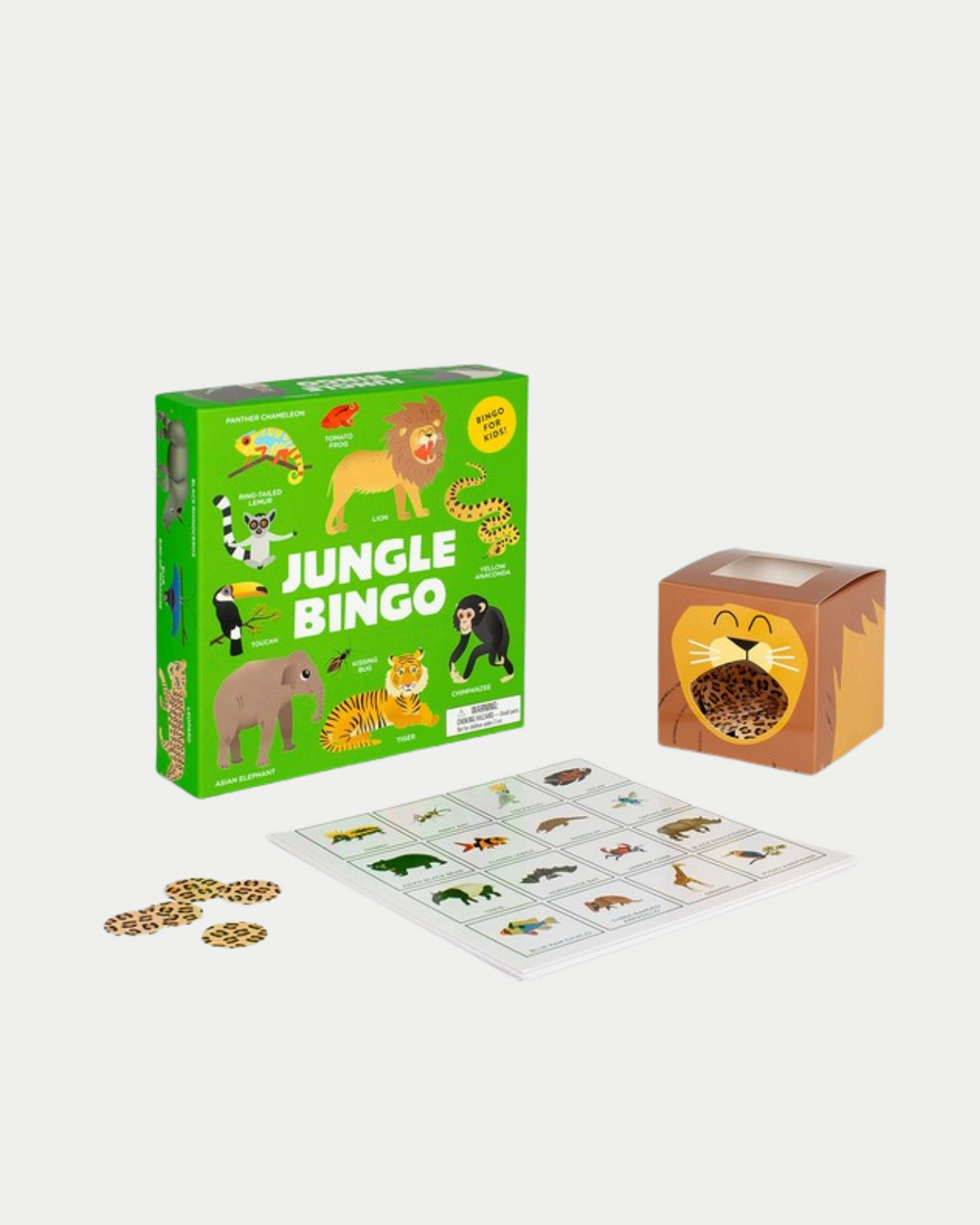 Jungle Bingo Games for Kids