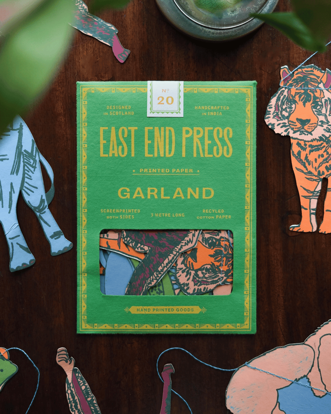 Jungle Sewn Garland by East End Press 🐒