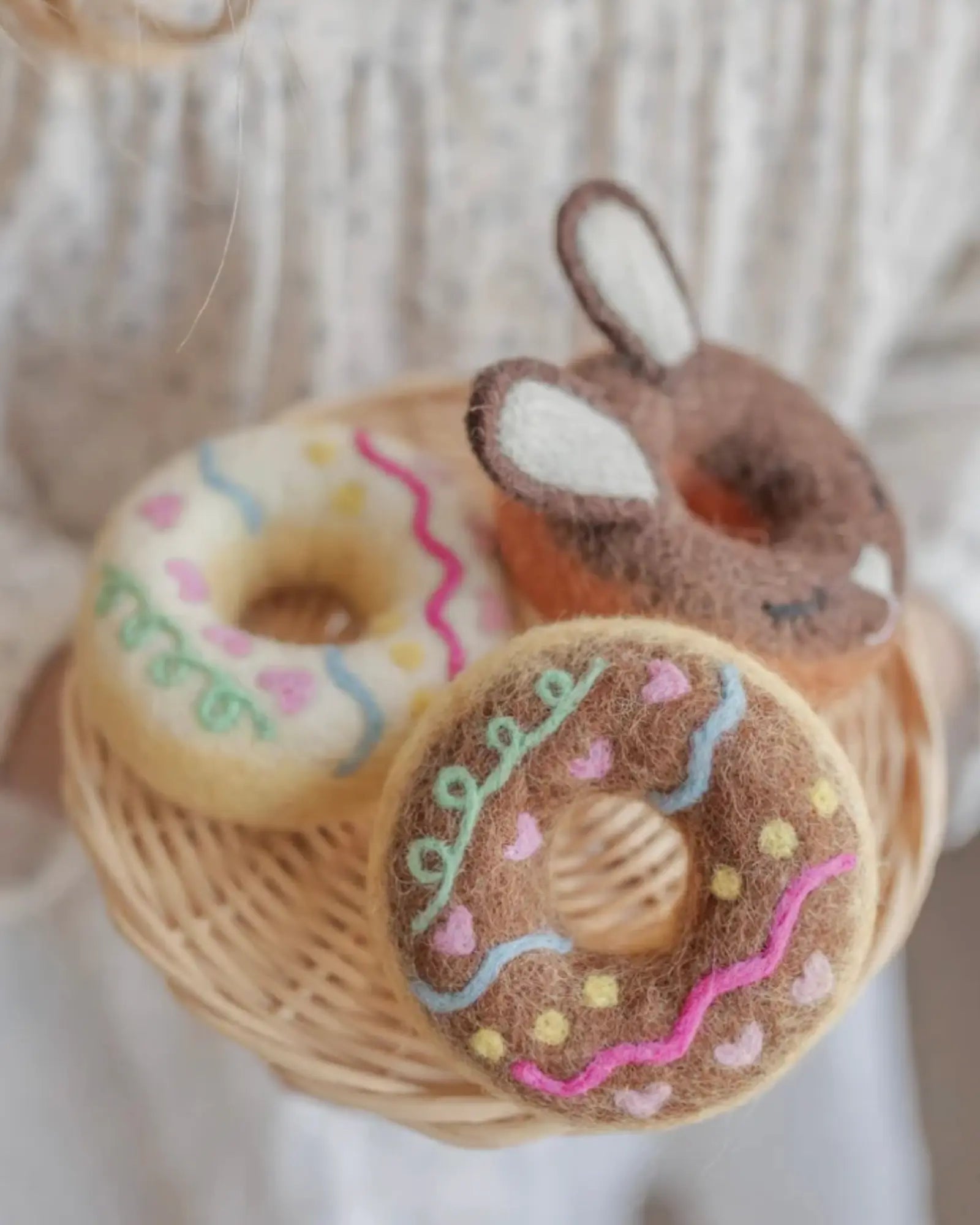 Easter Felt Donuts