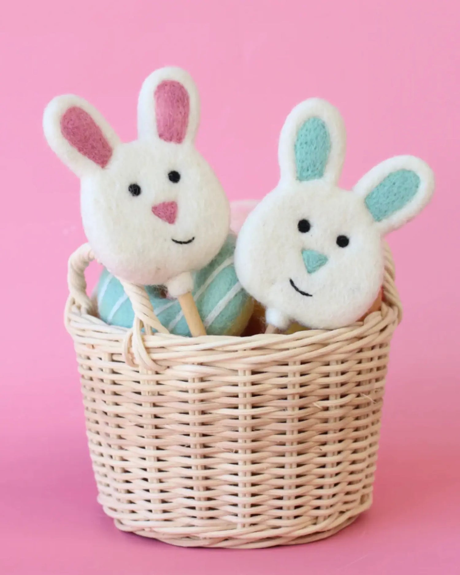 Felt Bunny Lollipop