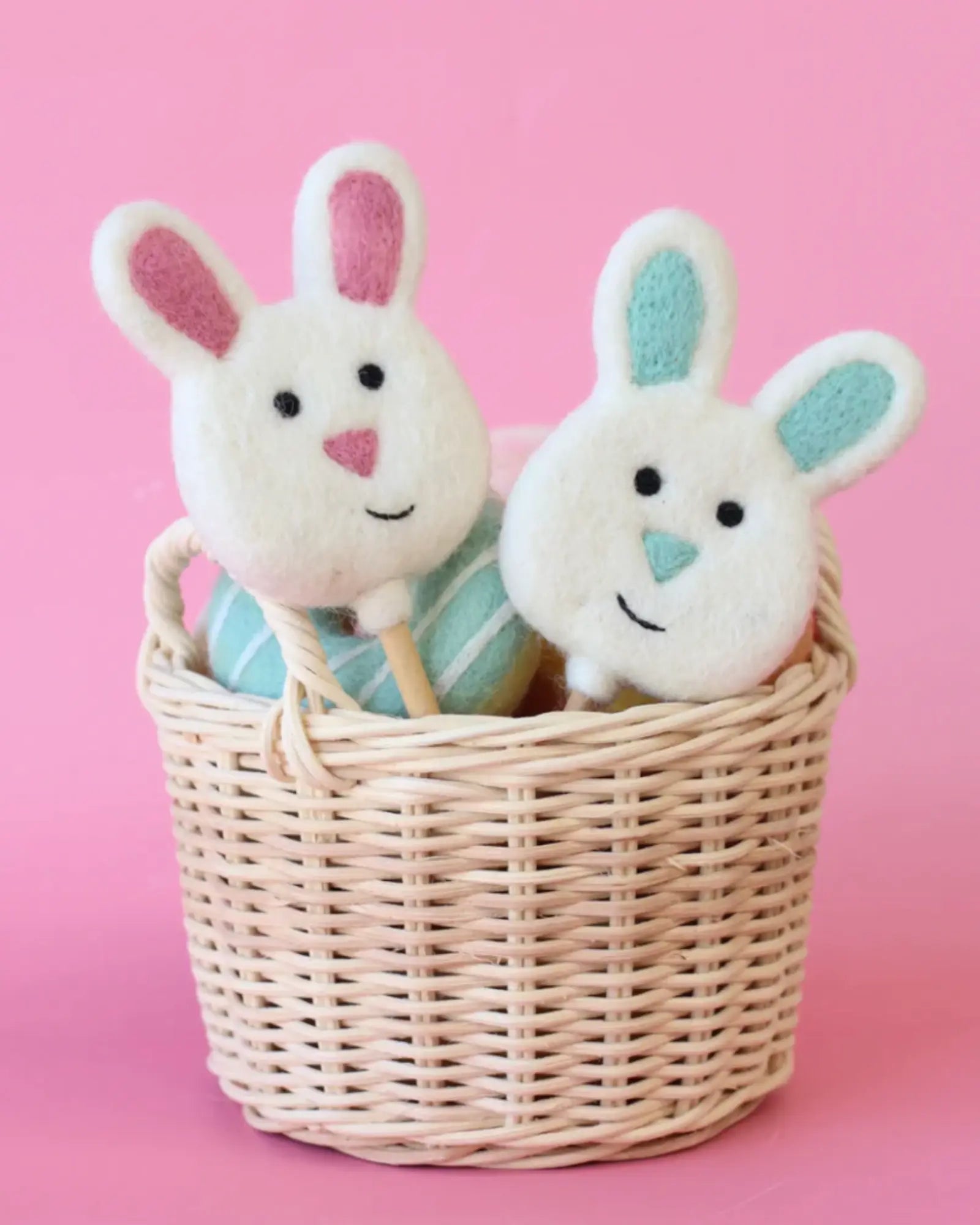Felt Bunny Lollipop