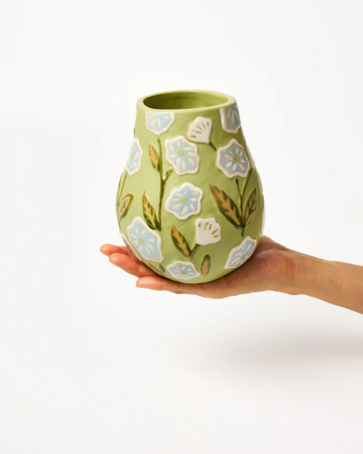 Juniper Vase - Green by Jones &amp; Co 