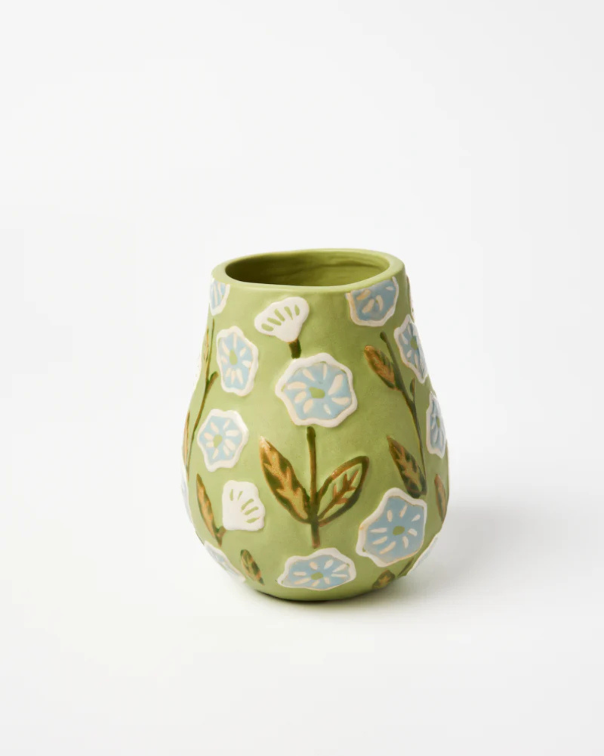 Juniper Vase - Green by Jones &amp; Co 